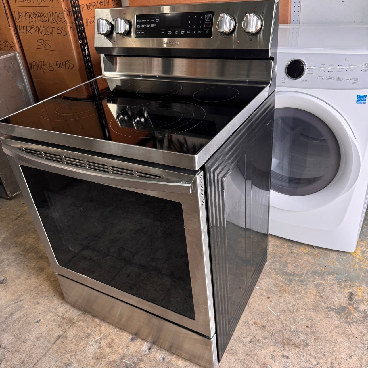 Samsung Stainless Steel Electric Stove Samsung Stainless Steel Electric Stove